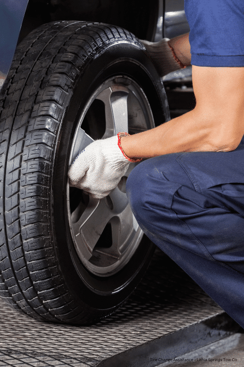 Tire Change Assistance - Lithia Springs Tow Co.